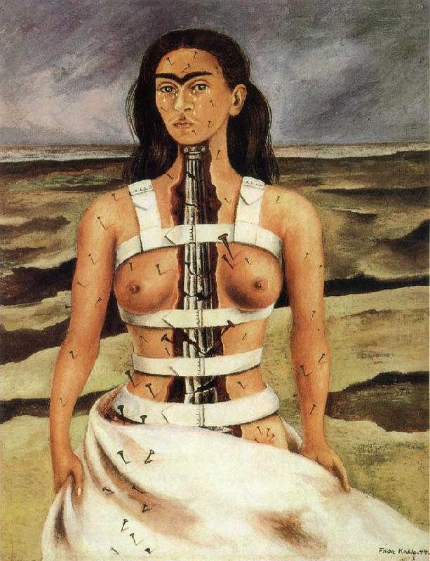 Cracked Spine, Frida Kahlo